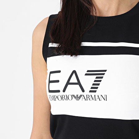 EA7 Emporio Armani - Robe Débardeur Femme 3KTA61-TJ31Z Noir