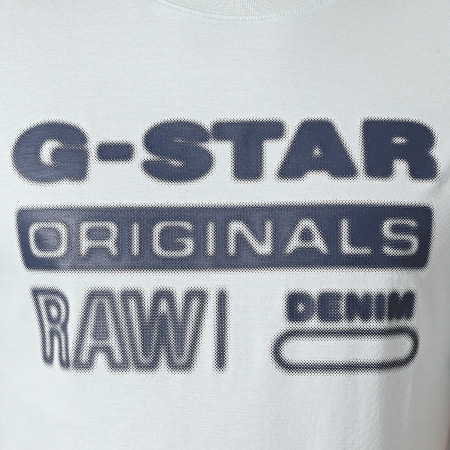 G-Star - Tee Shirt D19845-336 Bleu Clair