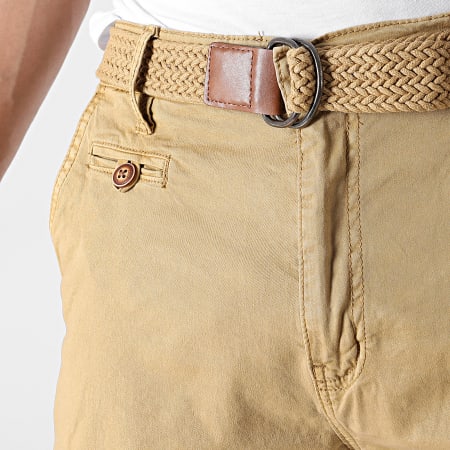 Indicode Jeans - Short Chino Conor 70-060 Sable