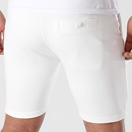 Indicode Jeans - Short Jogging Brennan 70-442 Blanc