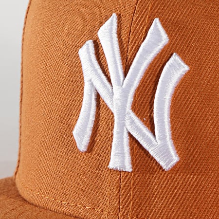 New Era - Casquette Fitted 59Fifty League Essential 60112581 New York Yankees Camel