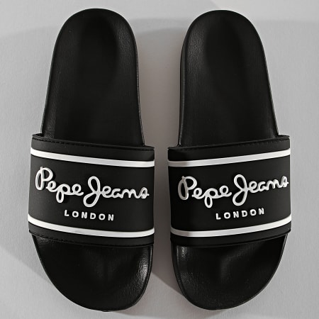 Pepe Jeans - Claquettes Slider Basic PMS70079 Black