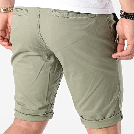 Tom Tailor - Pantaloncini Chino 1025024 Verde Khaki