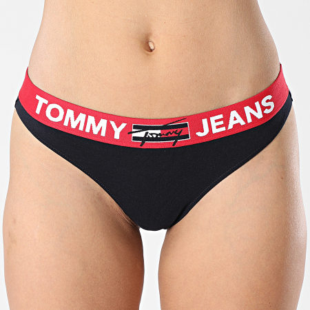 Tommy Jeans - Tanga de mujer 2823 Azul marino