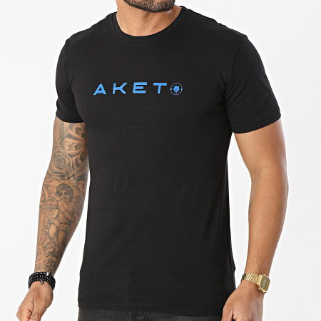 Aketo - Camiseta Confiserie Negro Azul