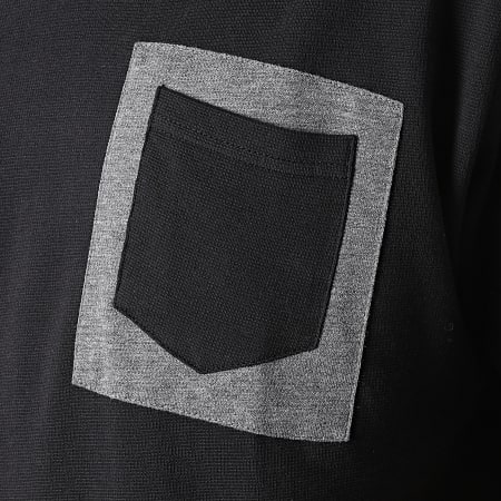 Armita - Tee Shirt Poche AJT-835 Noir