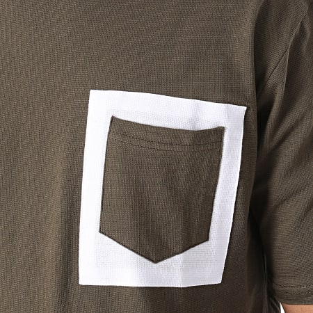 Armita - Tee Shirt Poche 835 Vert Kaki
