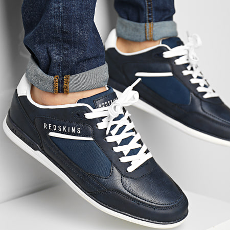 Redskins - Aurori KS22137 Sneakers bianche e blu navy