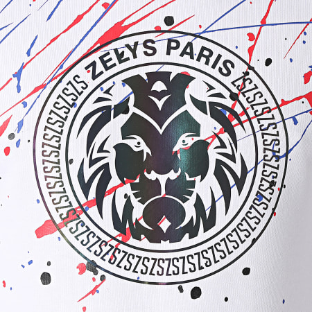 Zelys Paris - Sweat Crewneck Otaz Blanc Iridescent