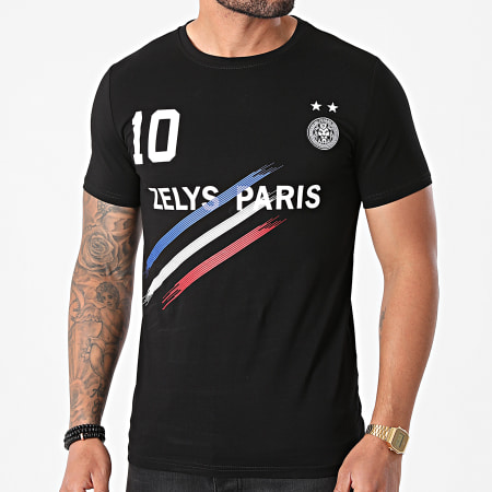 Zelys Paris - Tee Shirt Oblue Noir