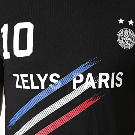 Zelys Paris - Tee Shirt Oblue Noir