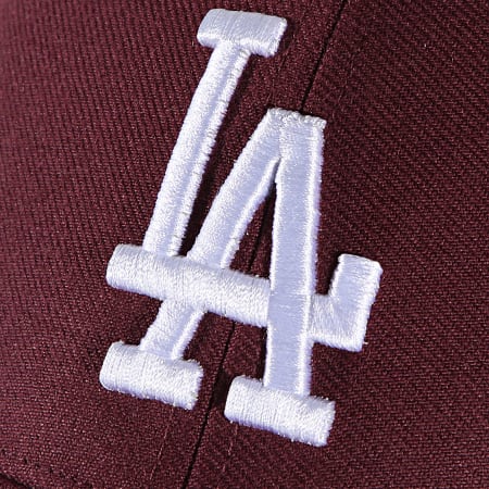 '47 Brand - Gorra ajustable MVP12WBV Los Angeles Dodgers Burdeos