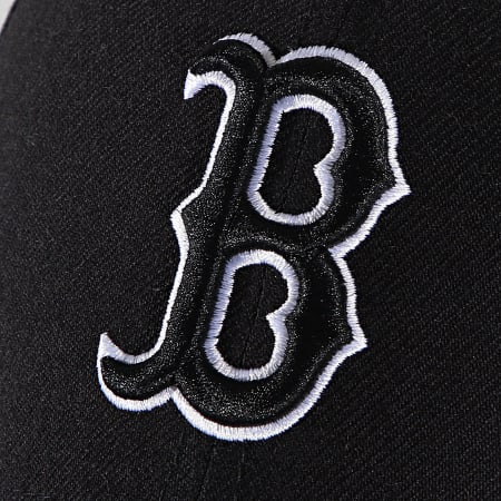 '47 Brand - Casquette MVP Adjustable MVPSP02WBP Boston Red Sox Noir