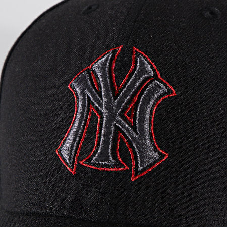'47 Brand - Casquette MVP Adjustable MVPSP17WBP New York Yankees Noir