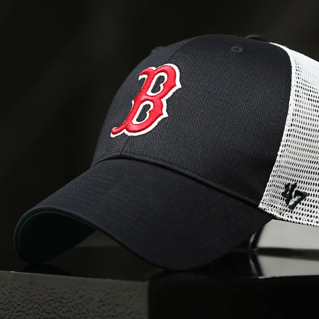 '47 Brand - Boston Red Sox MVP Gorra Trucker Ajustable BRANS02CTP Negro