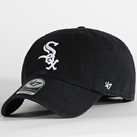 '47 Brand - Casquette Clean Up Adjustable RGW06GWS Chicago White Sox Noir