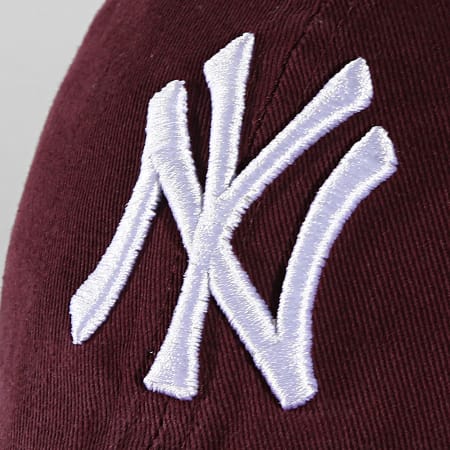 '47 Brand - Casquette Clean Up Adjustable RGW17GWS New York Yankees Bordeaux