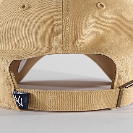'47 Brand - Casquette Clean Up Adjustable RGW17GWS New York Yankees Camel