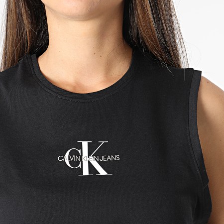 Calvin Klein - Débardeur Femme Monogram 6578 Noir
