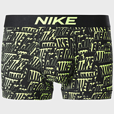 Nike - Boxer Essential Micro KE1098 Noir Jaune Fluo