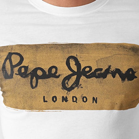 Pepe Jeans - Tee Shirt Charing Blanc