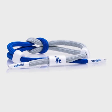 Rastaclat - Bracelet MLB Los Angeles Dodgers Gris Bleu