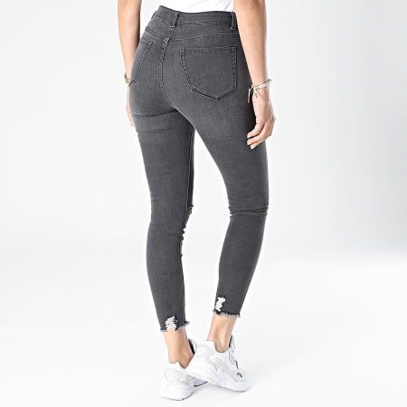 Girls Outfit - Jean Skinny Femme JD286GM Gris Anthracite