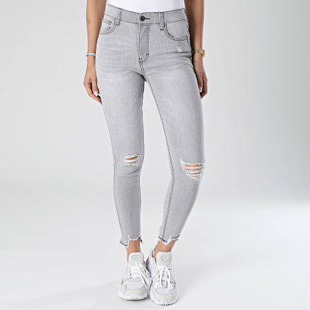 Girls Outfit - Jean Skinny Femme MG-006 Gris