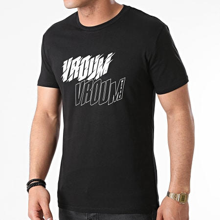 Moha K - Maglietta Zoom bianca e nera