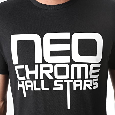 Neochrome - Tee Shirt Logo Noir Blanc