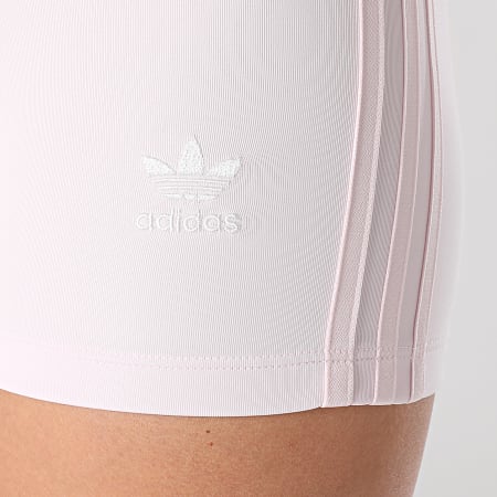 Adidas Originals - Short Cycliste Femme A Bandes H56463 Rose