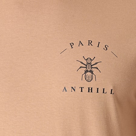 Anthill - Camiseta con logotipo en el pecho Camel