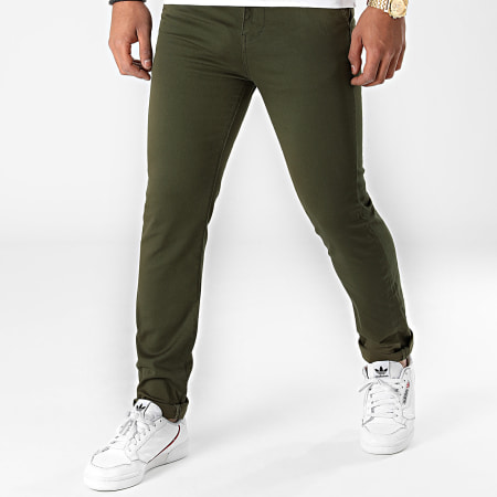LBO - 1206 Pantaloni chino verde cachi