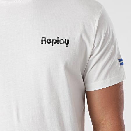 Replay - Tee Shirt M3480-P23174P Ecru