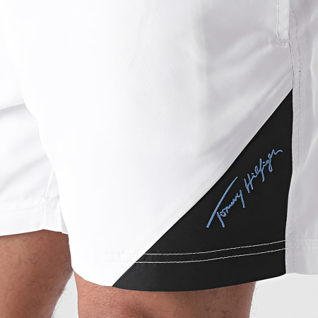Tommy Jeans - Short De Bain Medium Drawstring 2067 Blanc
