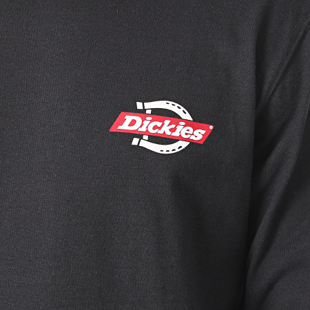Dickies - Tee Shirt Manches Longues Ruston A4XEH Noir