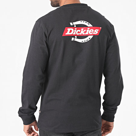 Dickies - Tee Shirt Manches Longues Ruston A4XEH Noir