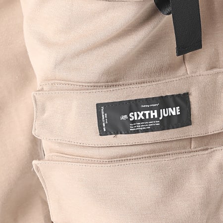 Sixth June - Pantalon Jogging M22063CPA Beige