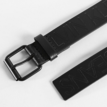 Calvin Klein Ceinture Enfant Logo Embossed 0126 Noir LaBoutiqueOfficielle