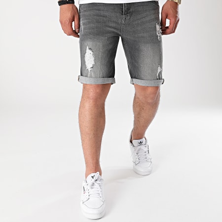 Paname Brothers - Short Jean Bony 2 Gris