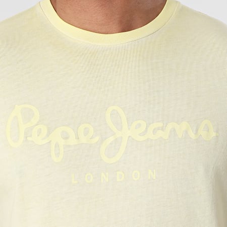 Pepe Jeans - Tee Shirt West Sir Jaune