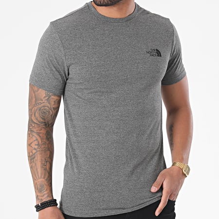 The North Face - Tee Shirt Simple Dome A2TX5 Gris Chiné
