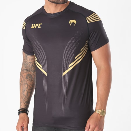 Venum - Tee Shirt UFC Pro Line 00059 Noir Doré
