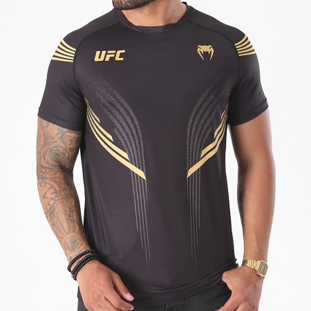 Venum - Tee Shirt UFC Pro Line 00059 Noir Doré