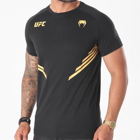 Venum - Tee Shirt UFC Replica 00060 Noir Doré