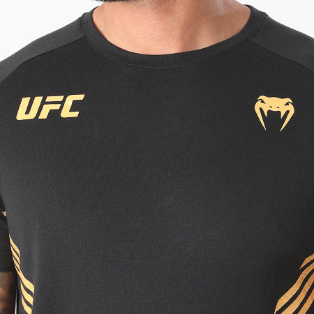 Venum - Tee Shirt UFC Replica 00060 Noir Doré
