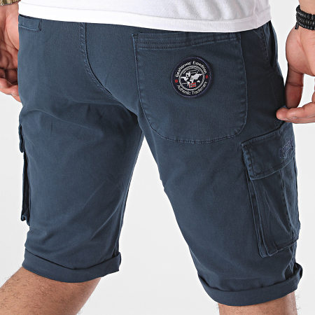 Geographical Norway - Short Cargo Plaire Bleu Marine