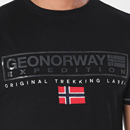 Geographical Norway - Tee Shirt Jasic Noir