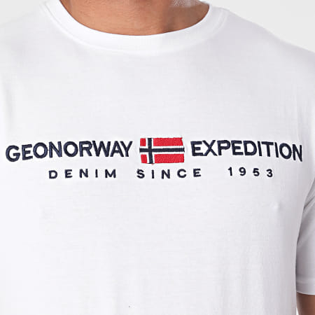 Geographical Norway - Tee Shirt Jondo Blanc