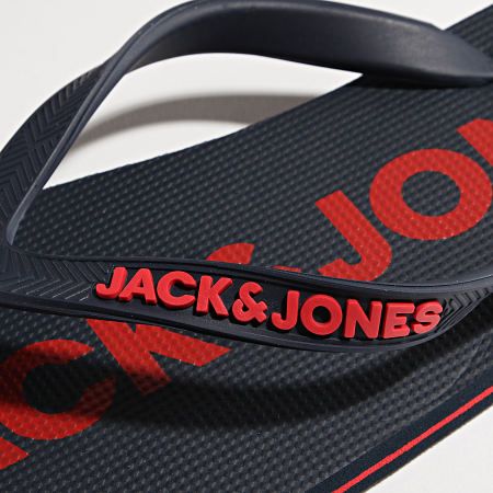 Jack And Jones - Tongs Logo Flip 12169407 Bleu Marine